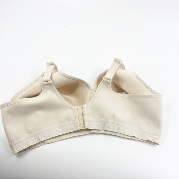 ✅ CACIQUE TAN Cotton Lightly Lined No-Wire Bra SIZE 46D - Picture 5 of 9